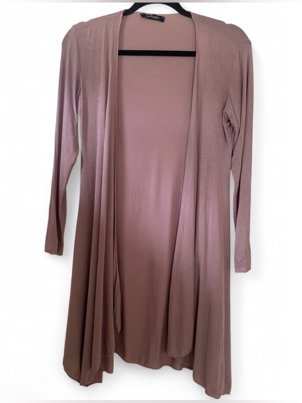 Courage B Mauve Light Weight Cardigan Womens One Size
